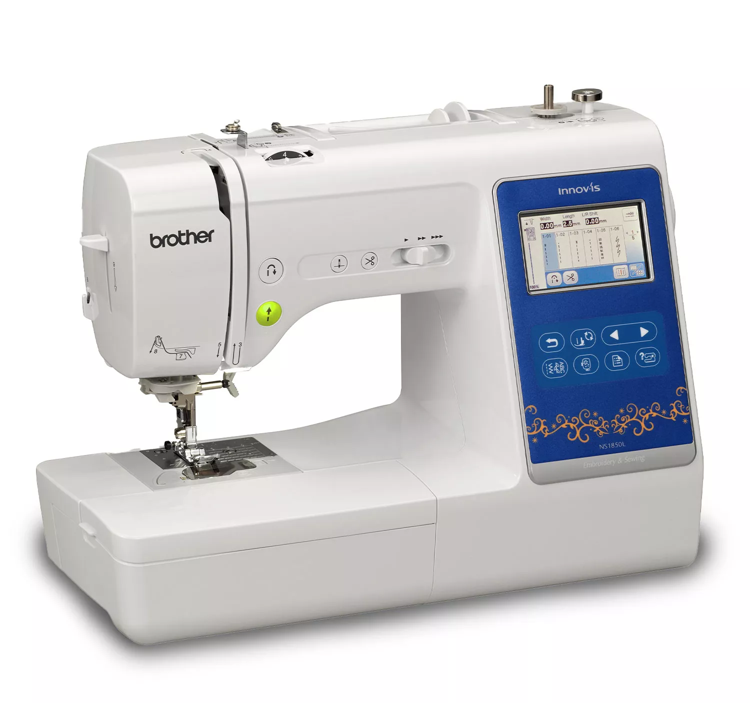 Máquina De Coser Y Bordar Brother NS1850L